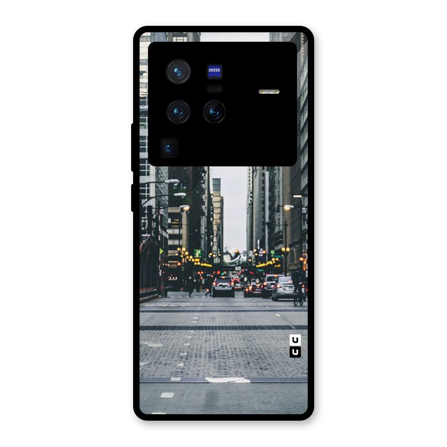 Only Streets Glass Back Case for Vivo X80 Pro