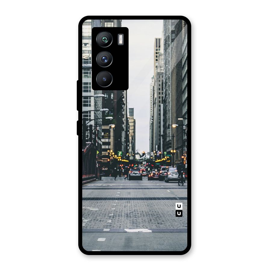 Only Streets Glass Back Case for Vivo iQOO 9 SE