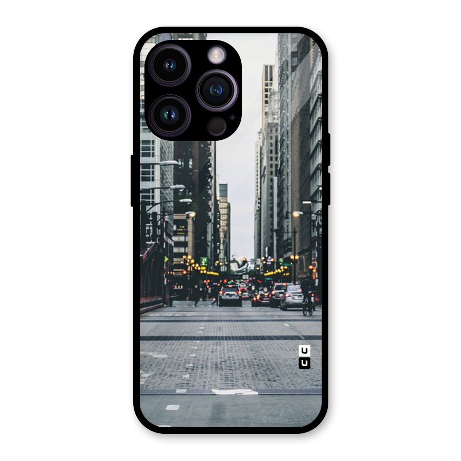 Only Streets Glass Back Case for iPhone 14 Pro Max