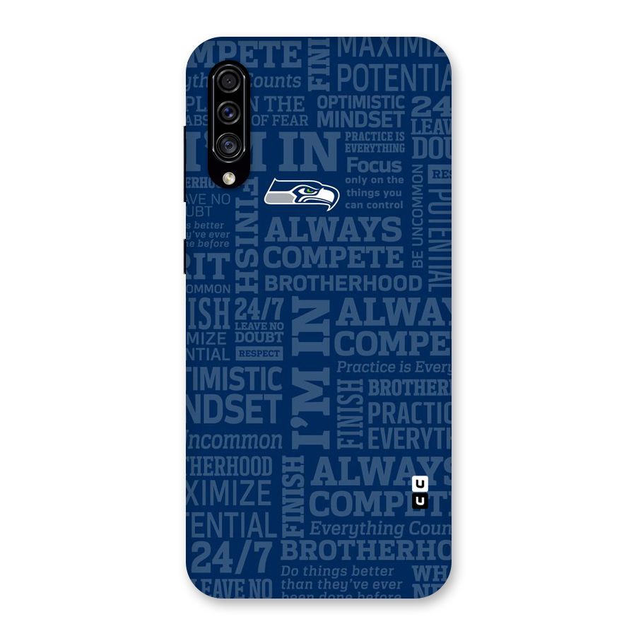 Optimistic Blue Back Case for Galaxy A30s