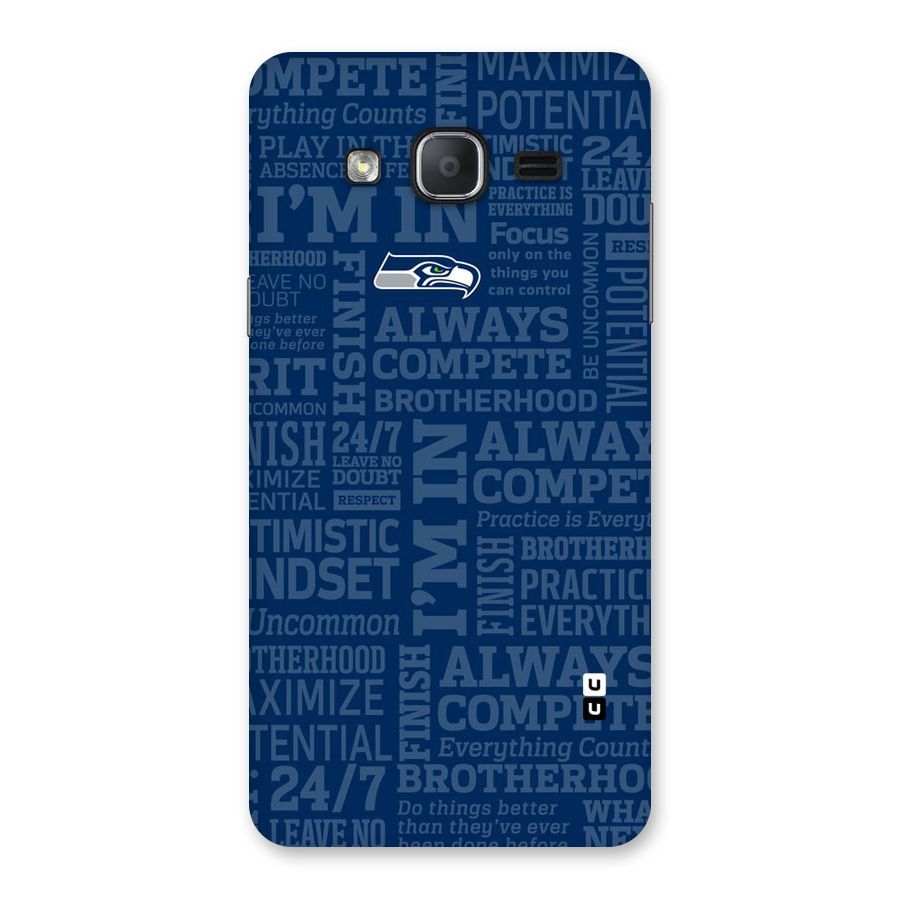 Optimistic Blue Back Case for Galaxy On7 2015