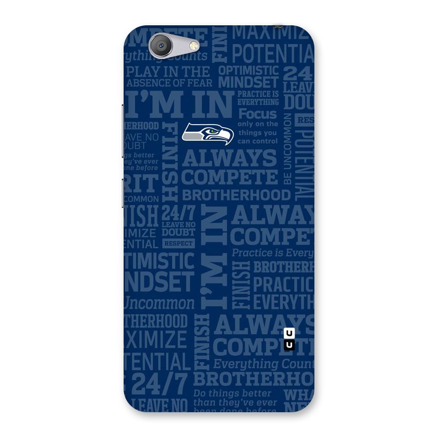 Optimistic Blue Back Case for Vivo Y53