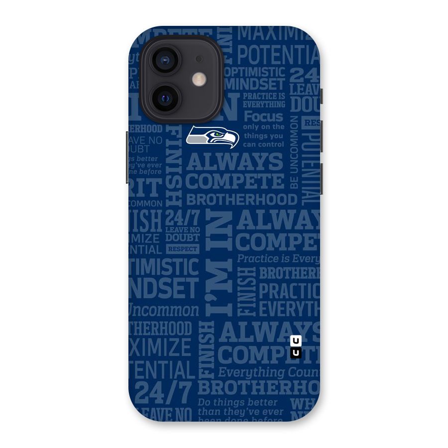 Optimistic Blue Back Case for iPhone 12