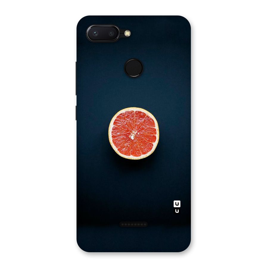 Orange Design Back Case for Redmi 6
