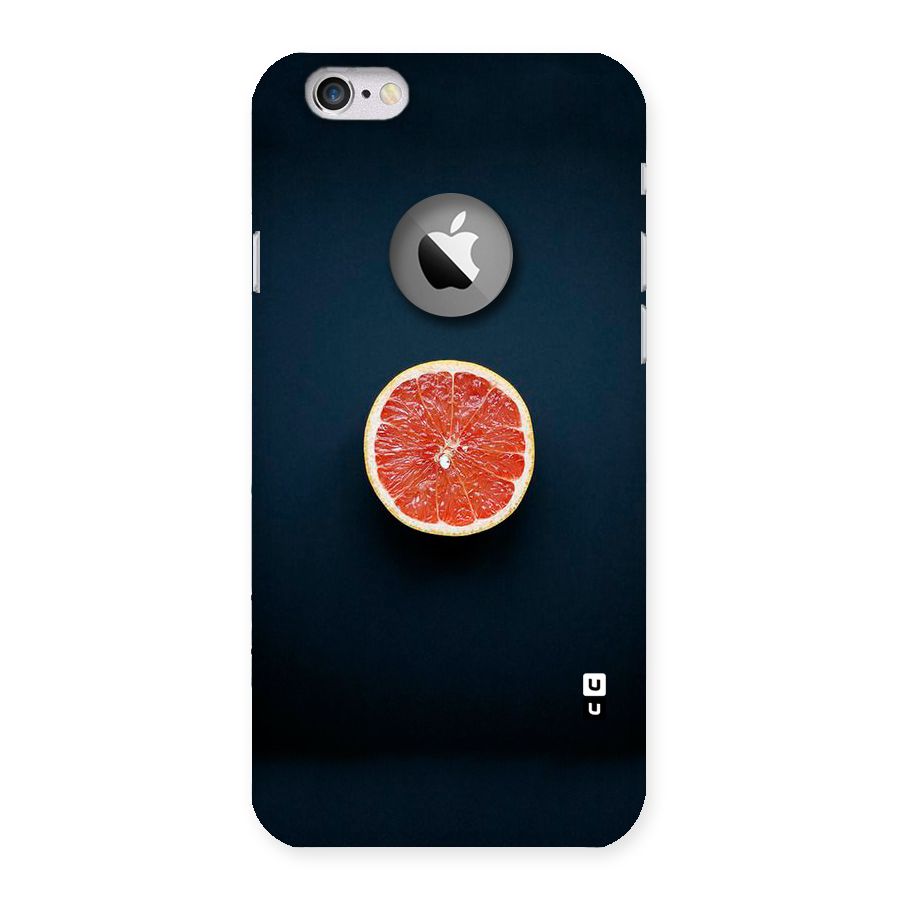 Orange Design Back Case for iPhone 6 Logo Cut