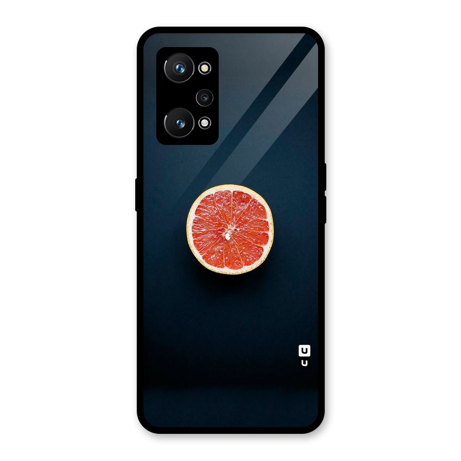 Orange Design Glass Back Case for Realme GT Neo 3T