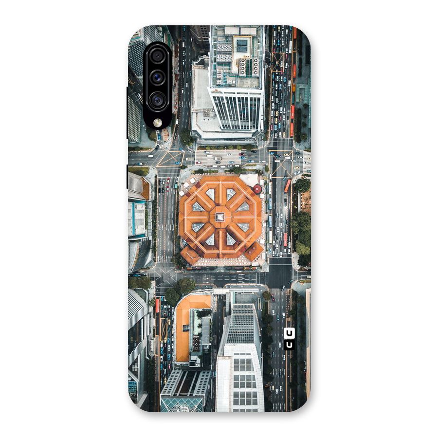 Orange Dome Back Case for Galaxy A30s