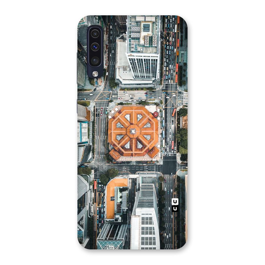 Orange Dome Back Case for Galaxy A50s