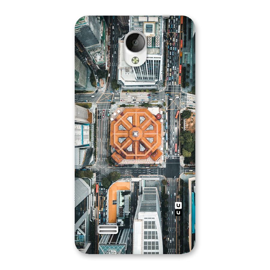 Orange Dome Back Case for Vivo Y21