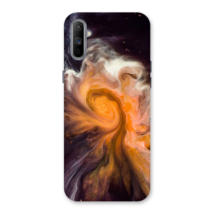 Orange Fusion Back Case for Realme C3