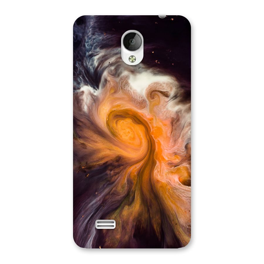Orange Fusion Back Case for Vivo Y21