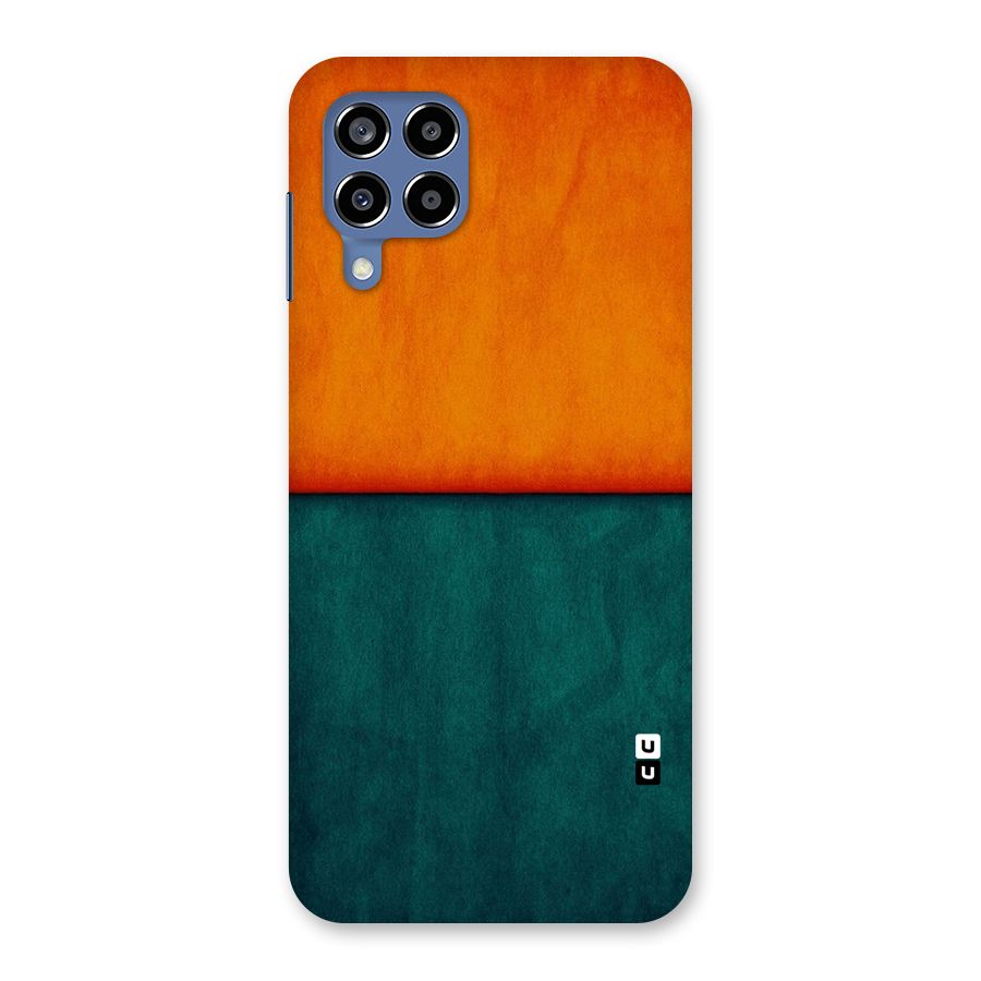 Orange Green Shade Back Case for Galaxy M53 5G
