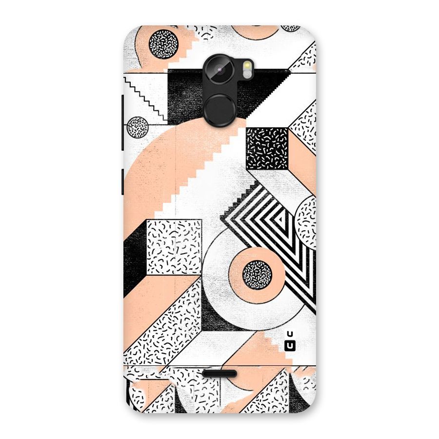 Orange Zig Zag Back Case for Gionee X1