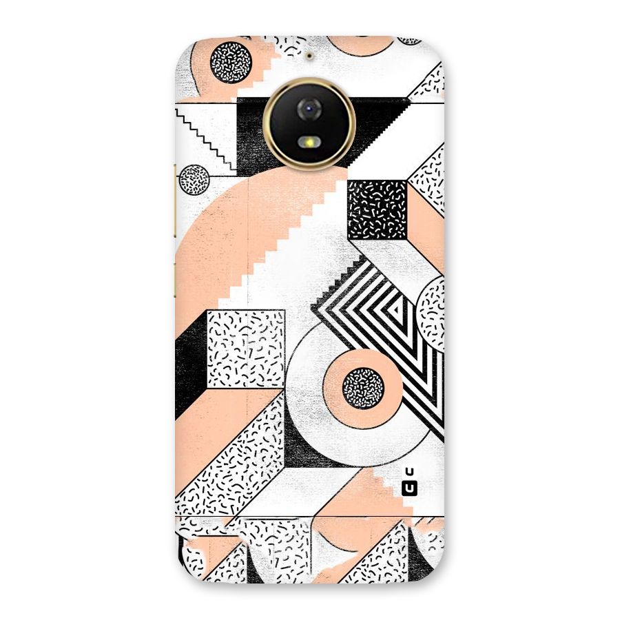 Orange Zig Zag Back Case for Moto G5s