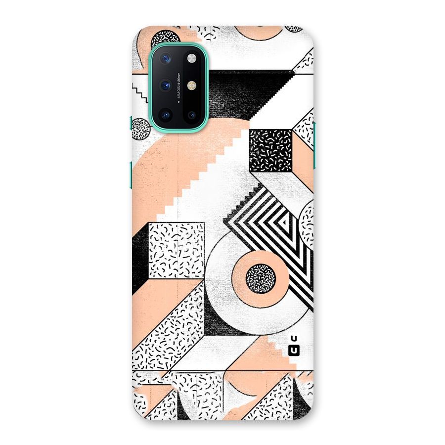 Orange Zig Zag Back Case for OnePlus 8T