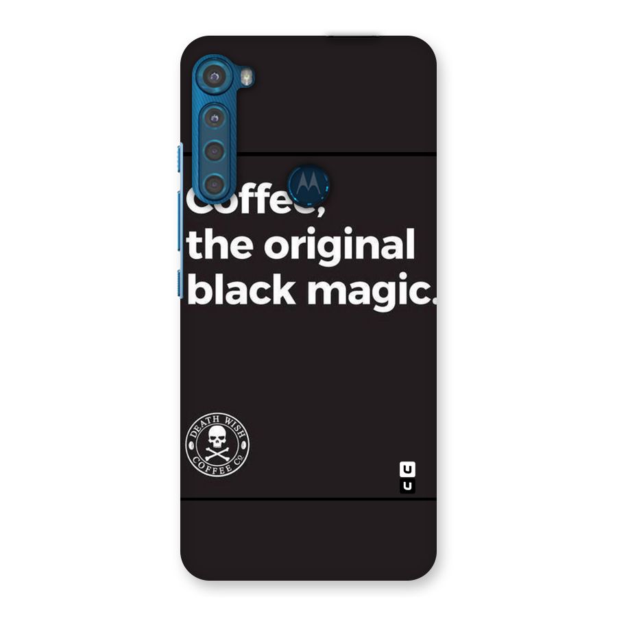 Original Black Magic Back Case for Motorola One Fusion Plus