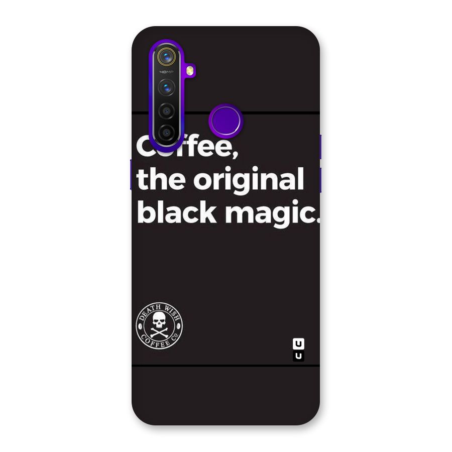 Original Black Magic Back Case for Realme 5 Pro