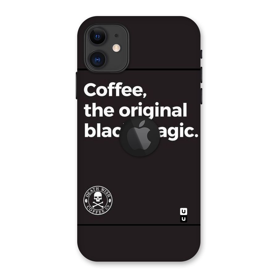 Original Black Magic Back Case for iPhone 11 Logo Cut