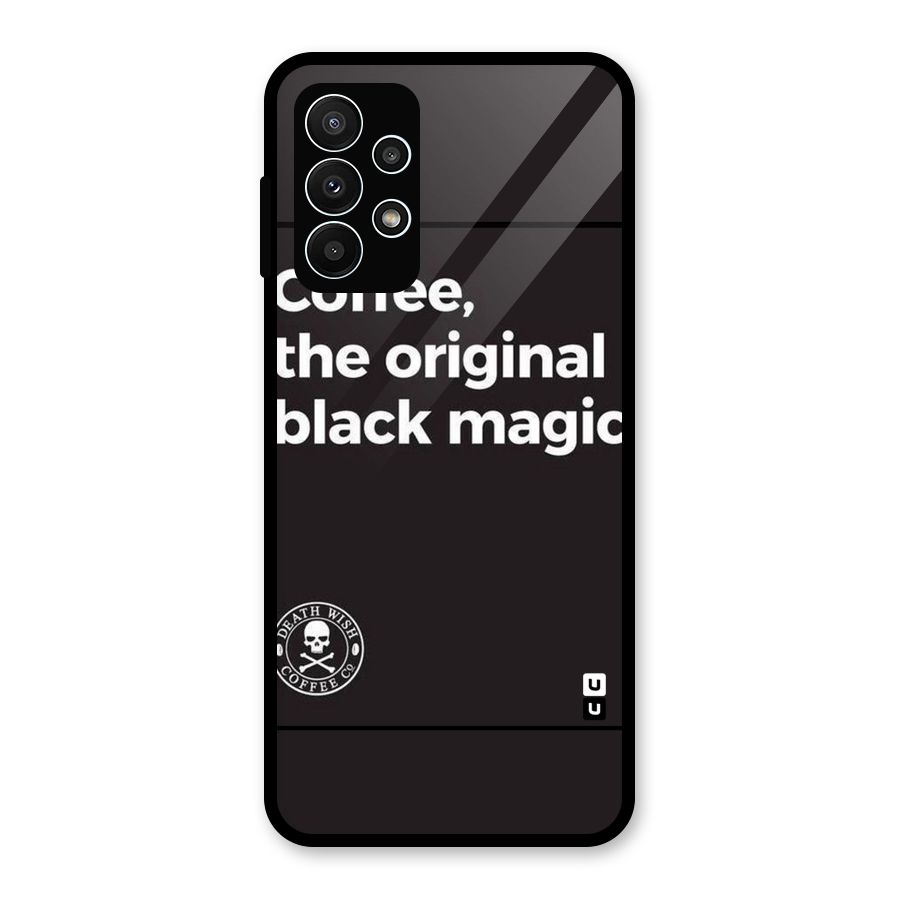 Original Black Magic Glass Back Case for Galaxy A23