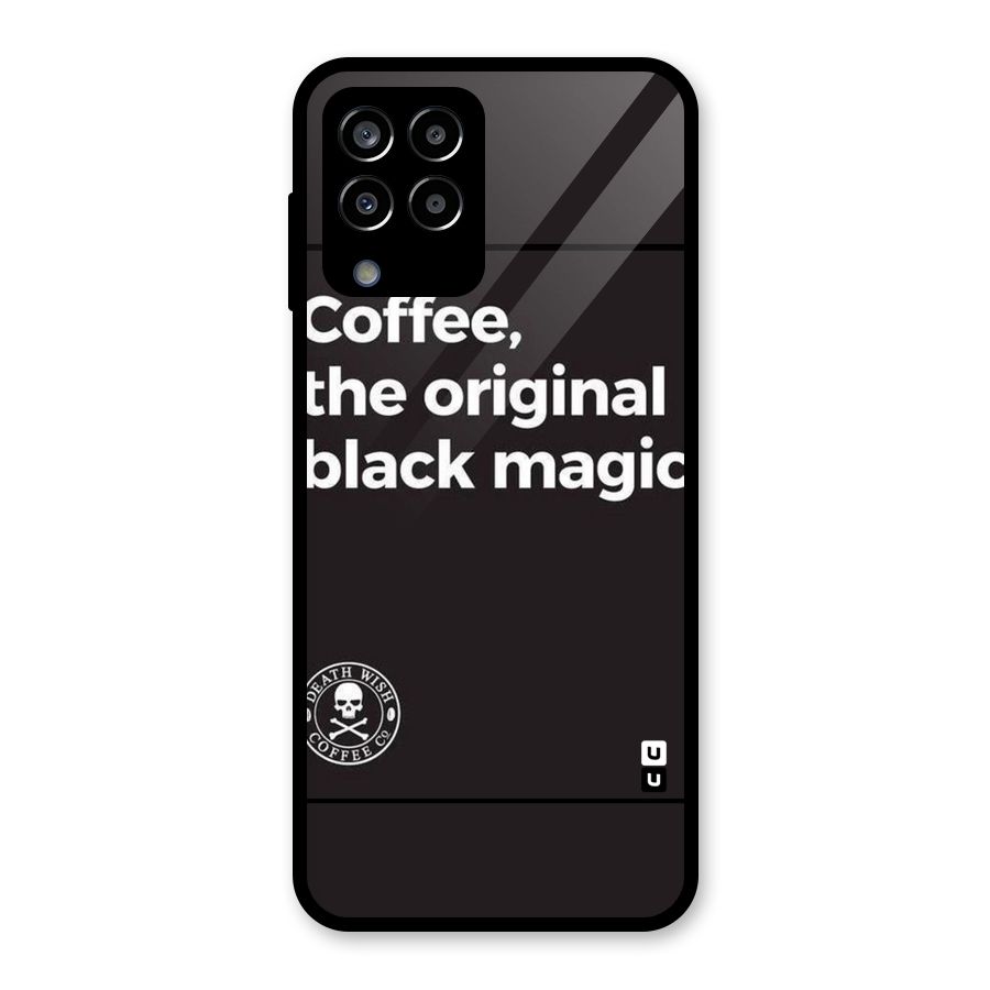 Original Black Magic Glass Back Case for Galaxy M33