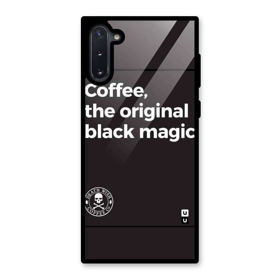 Original Black Magic Glass Back Case for Galaxy Note 10