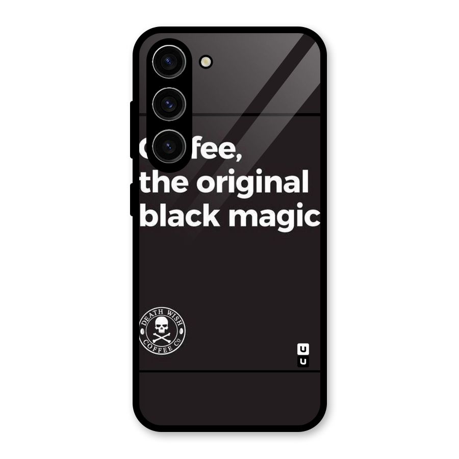 Original Black Magic Glass Back Case for Galaxy S23