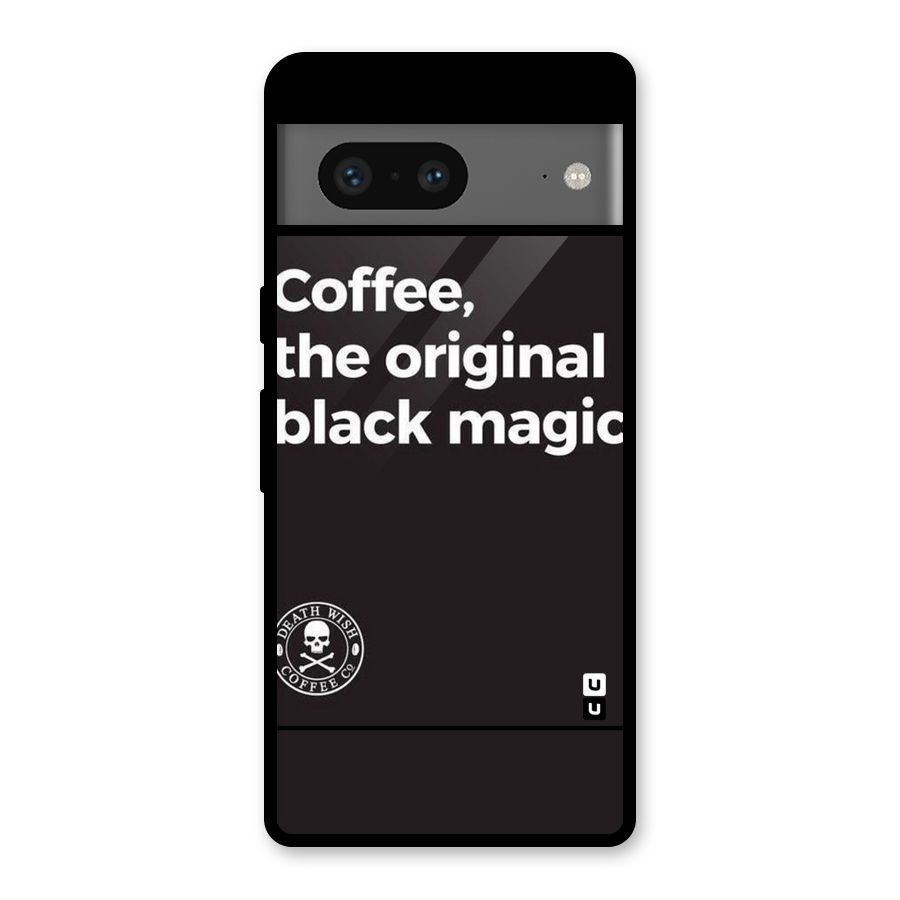Original Black Magic Glass Back Case for Google Pixel 7