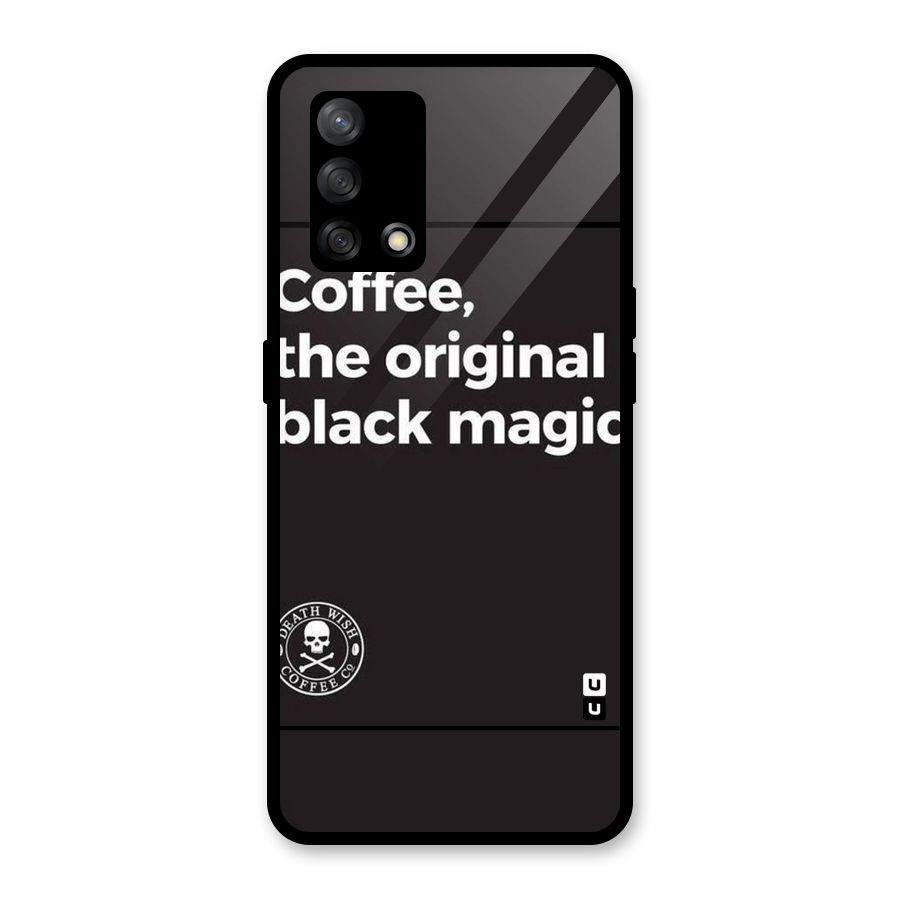Original Black Magic Glass Back Case for Oppo F19