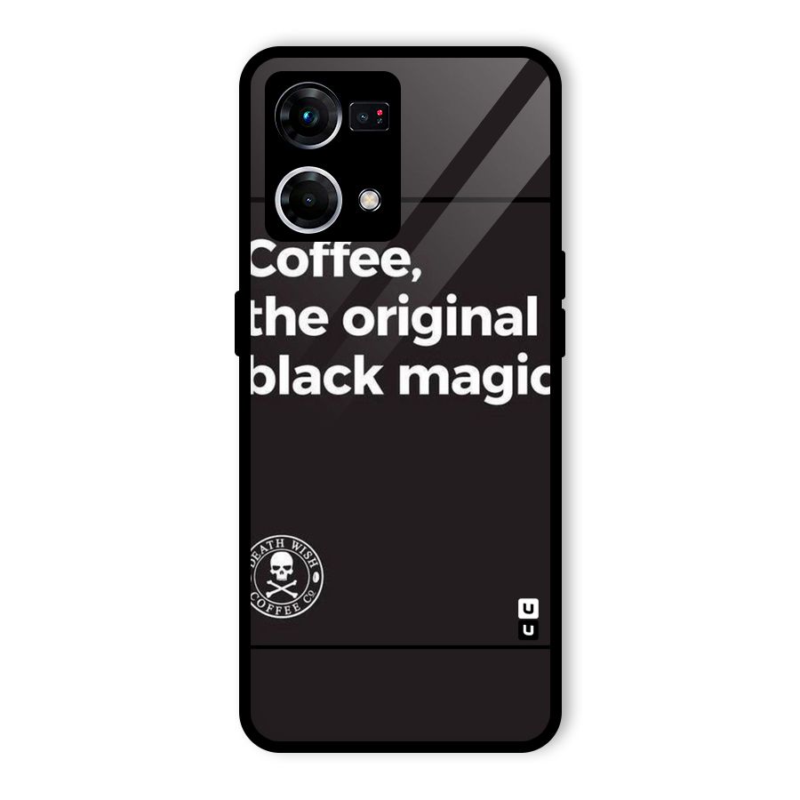 Original Black Magic Glass Back Case for Oppo F21 Pro 5G
