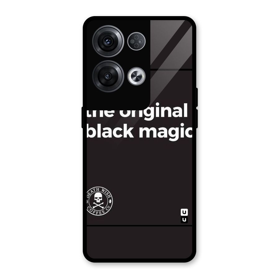 Original Black Magic Glass Back Case for Oppo Reno8 Pro 5G
