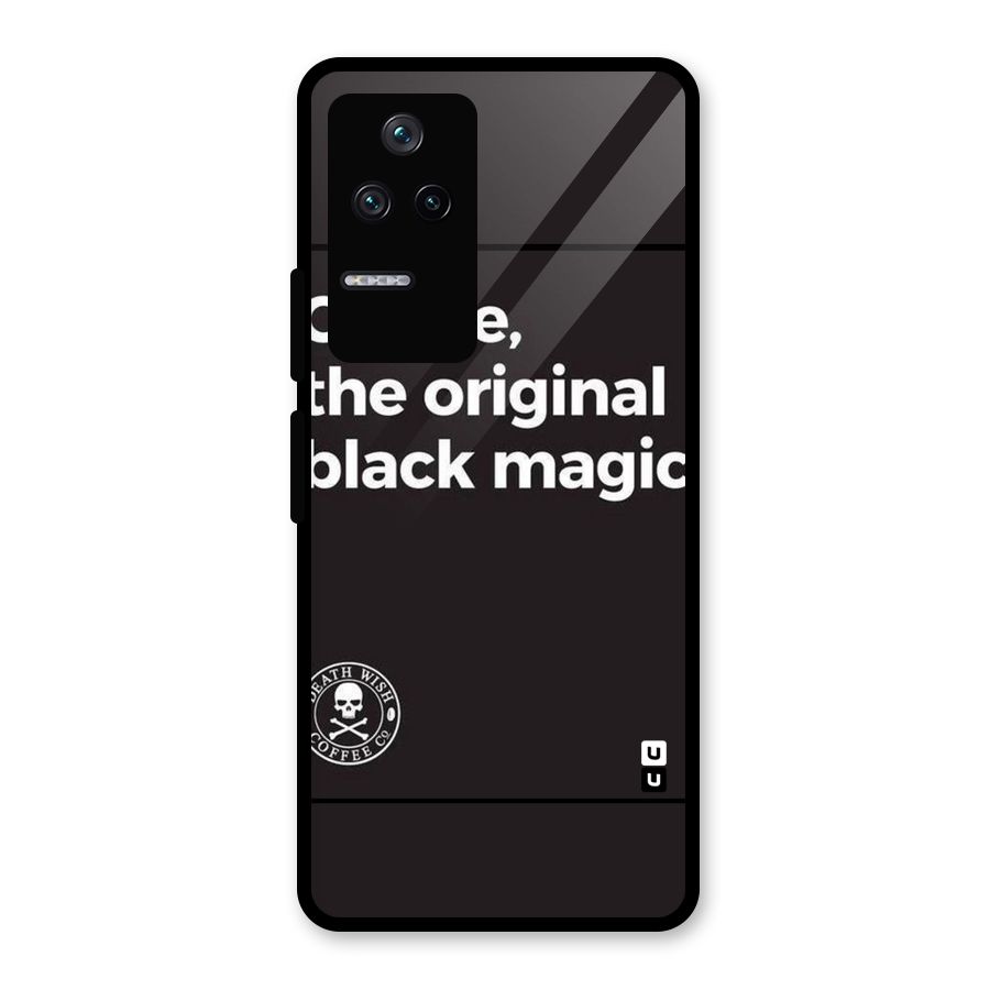 Original Black Magic Glass Back Case for Poco F4 5G