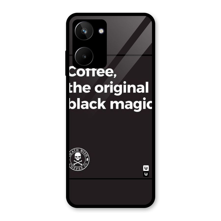 Original Black Magic Glass Back Case for Realme 10