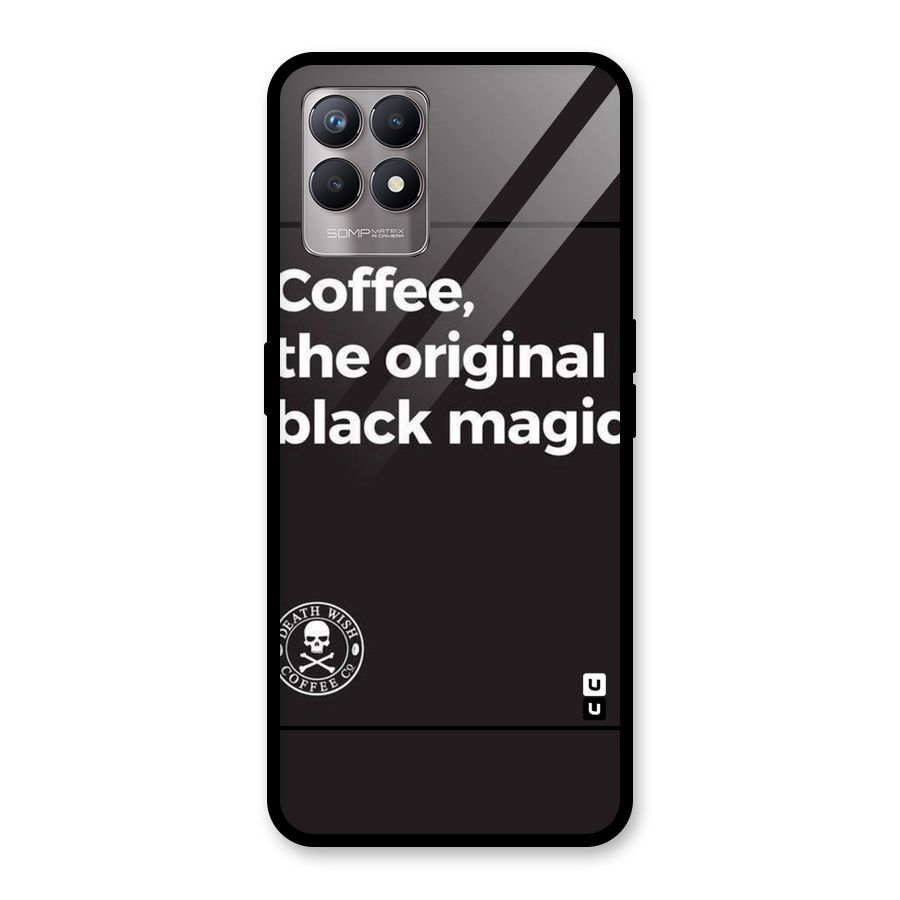 Original Black Magic Glass Back Case for Realme Narzo 50