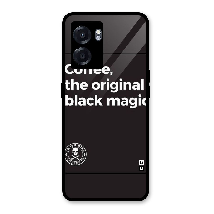 Original Black Magic Glass Back Case for Realme Narzo 50 5G