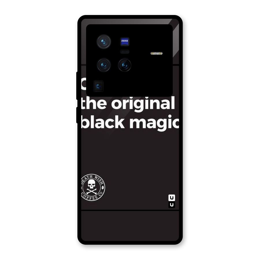 Original Black Magic Glass Back Case for Vivo X80 Pro