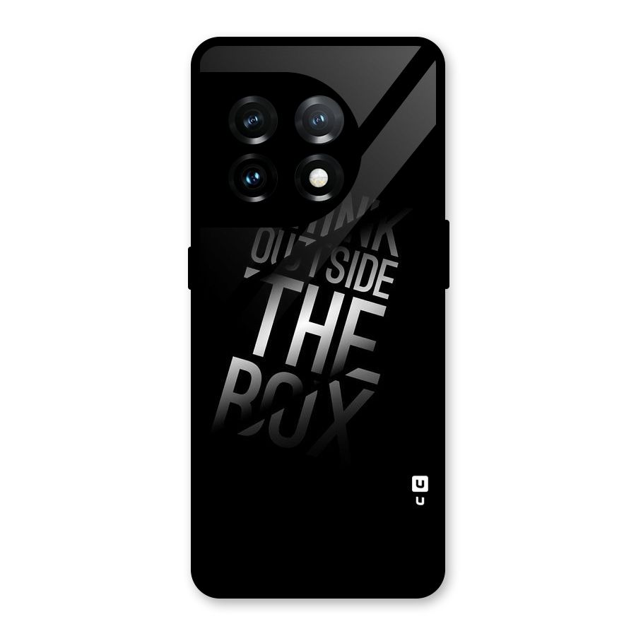 Outside The Box Glass Back Case for OnePlus 11