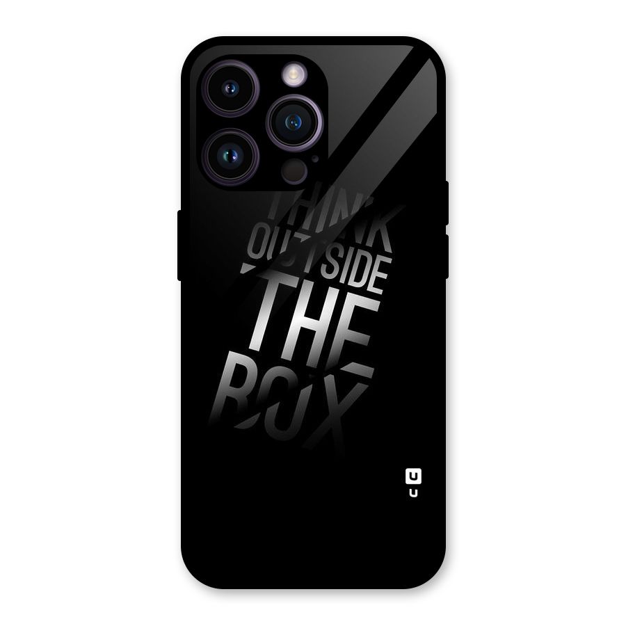 Outside The Box Glass Back Case for iPhone 14 Pro Max