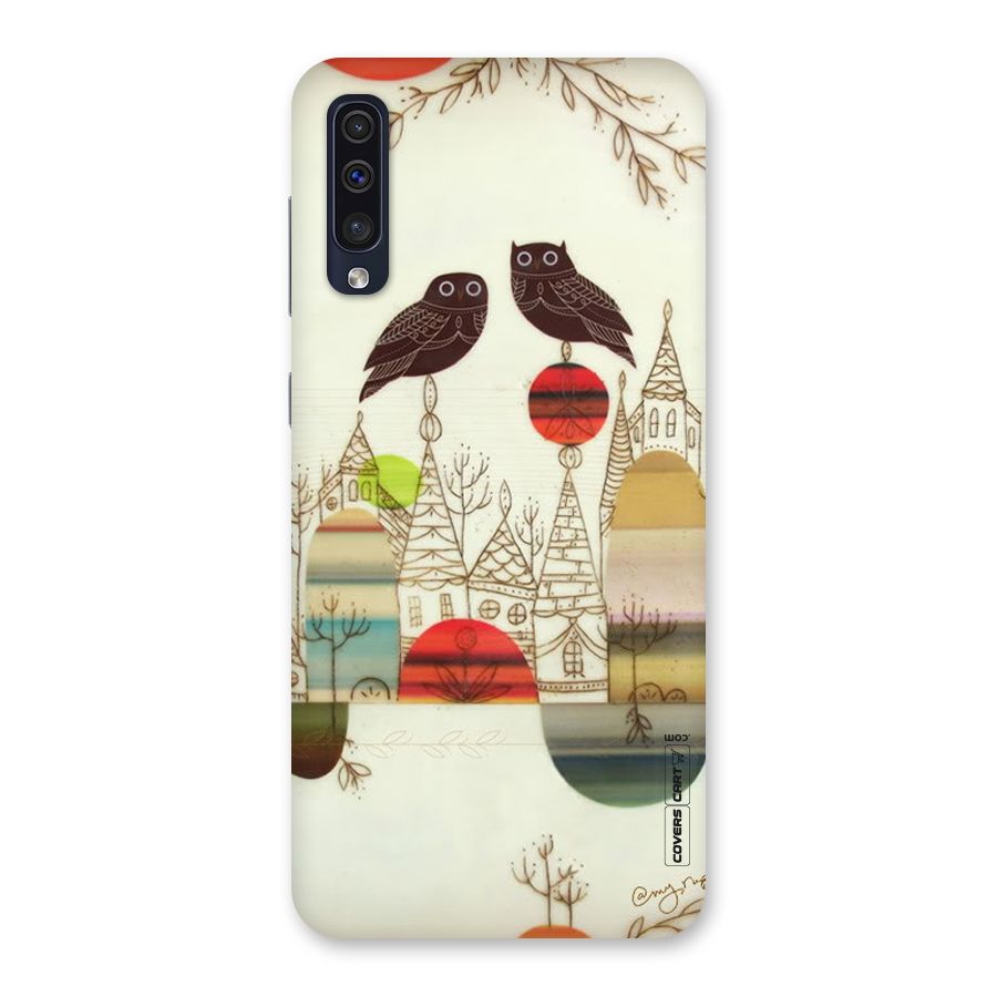 Owl Art Back Case for Galaxy A50s