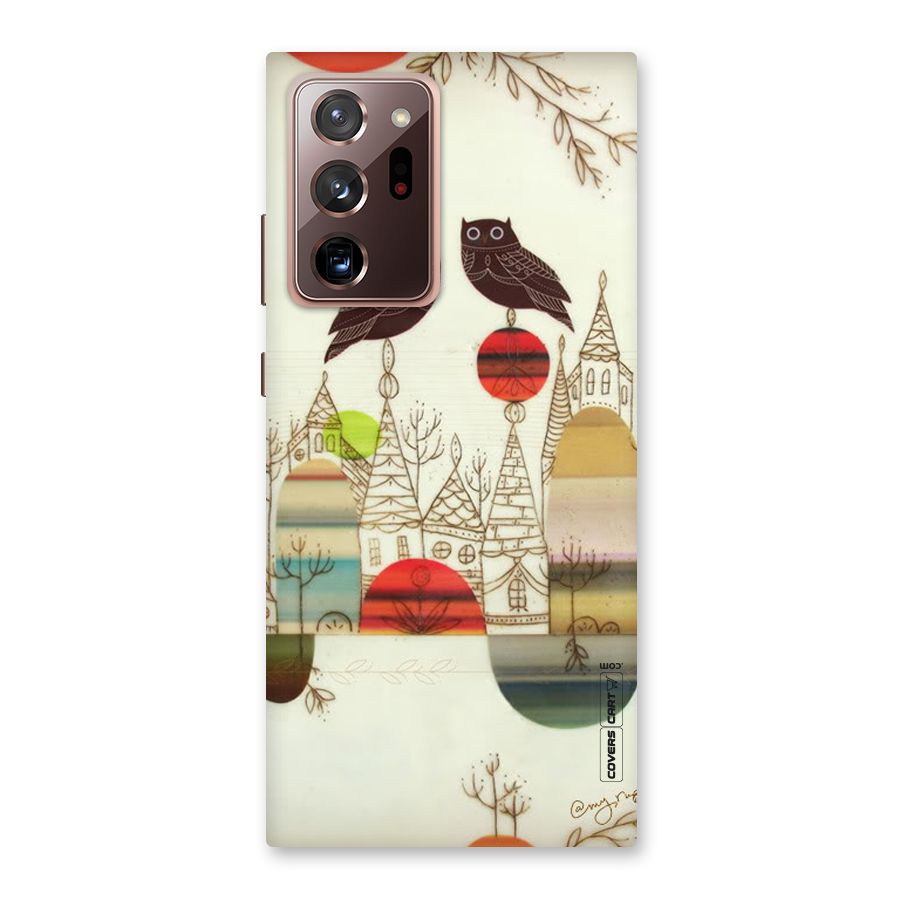 Owl Art Back Case for Galaxy Note 20 Ultra