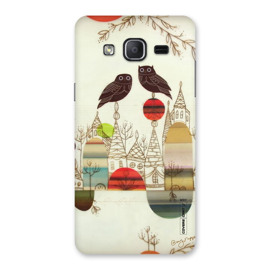 Owl Art Back Case for Galaxy On7 2015