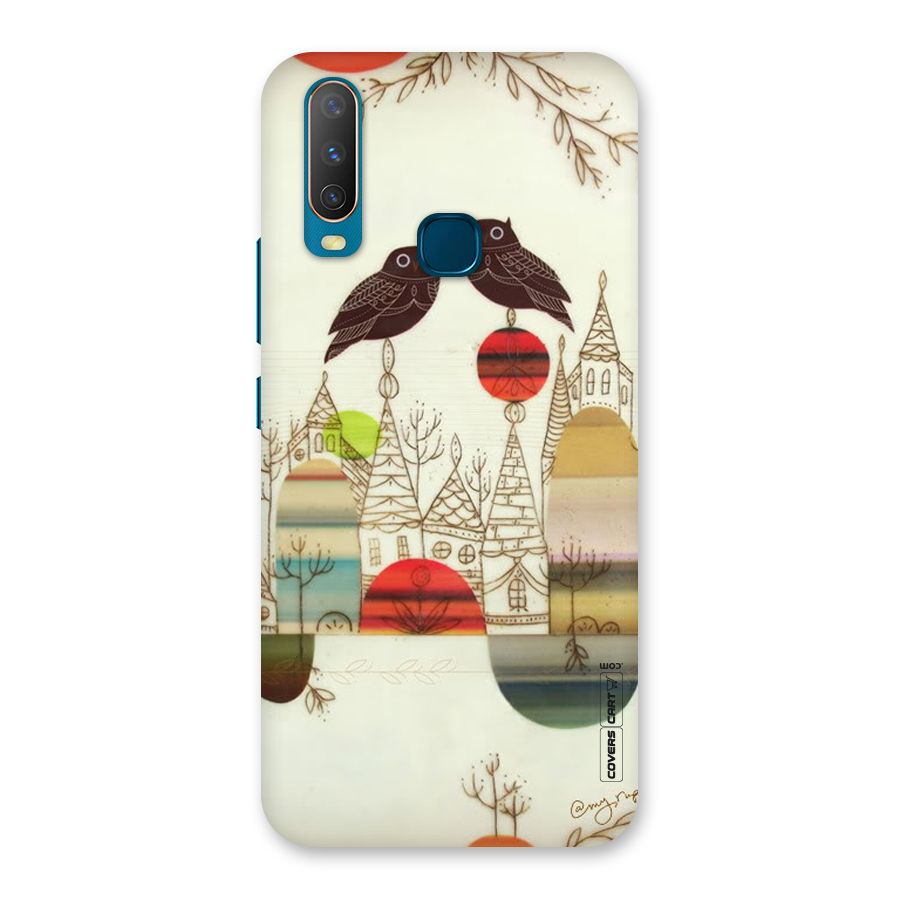 Owl Art Back Case for Vivo Y15