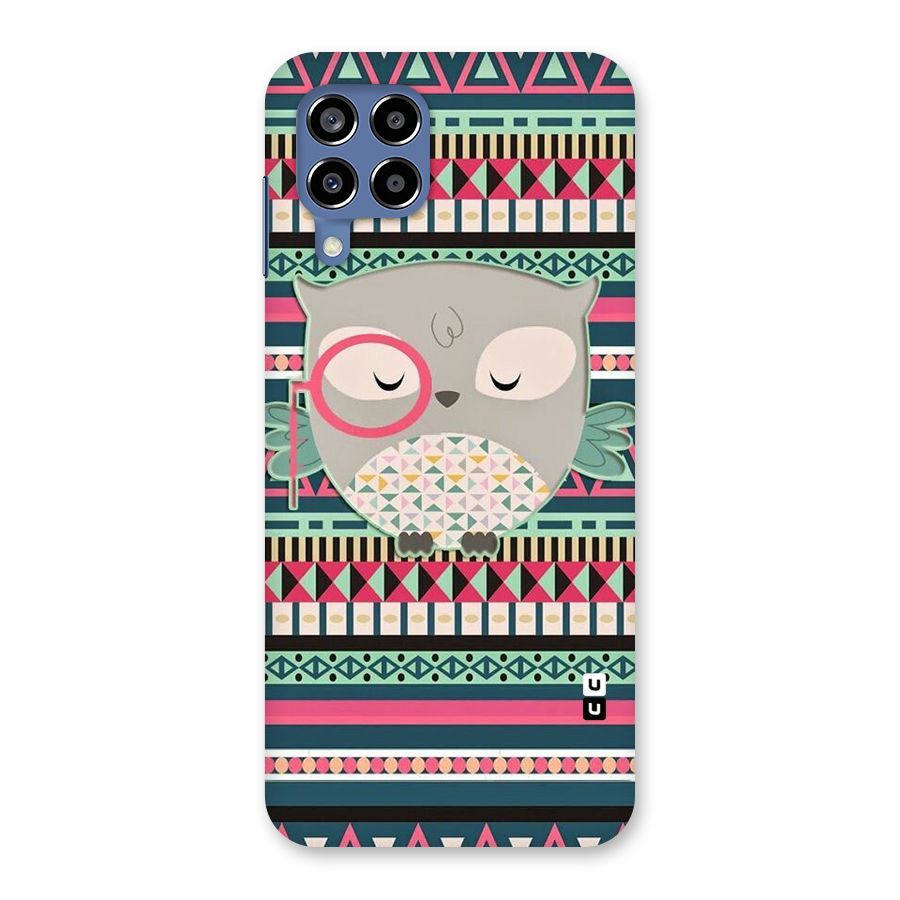 Owl Cute Pattern Back Case for Galaxy M53 5G