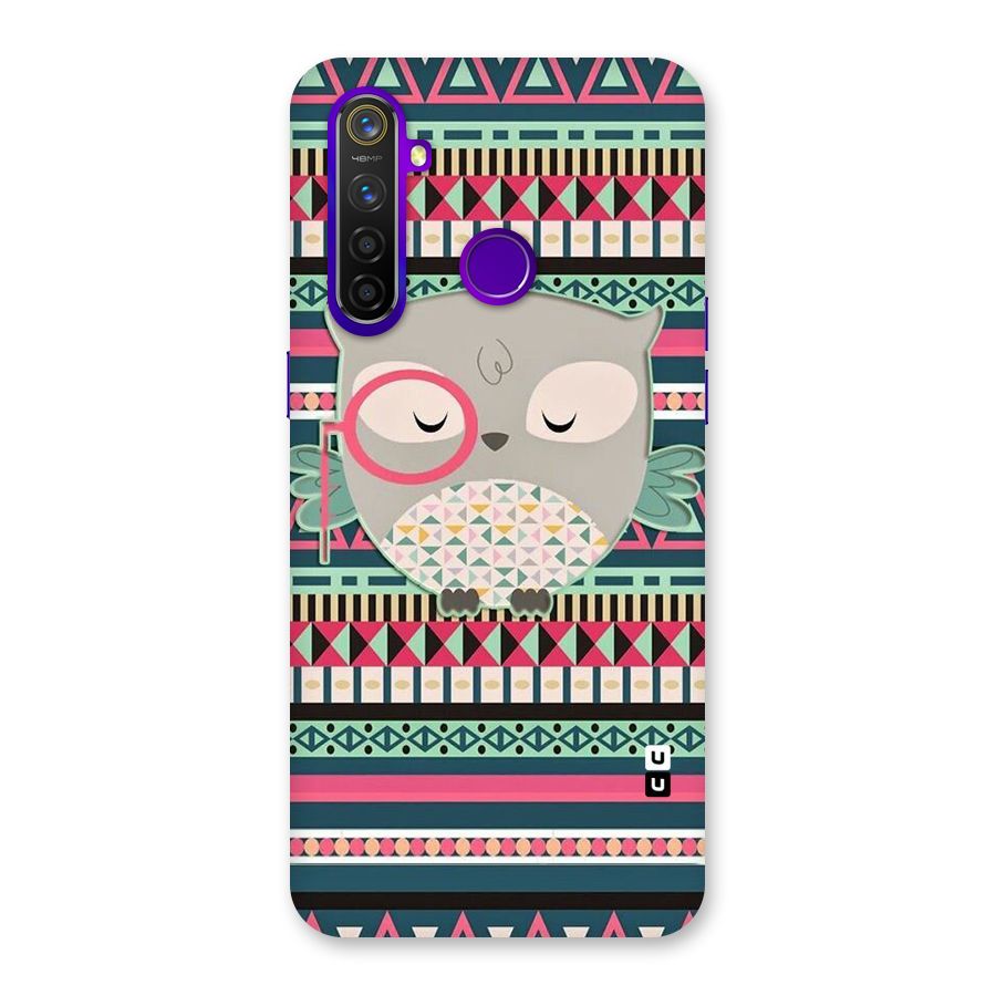 Owl Cute Pattern Back Case for Realme 5 Pro