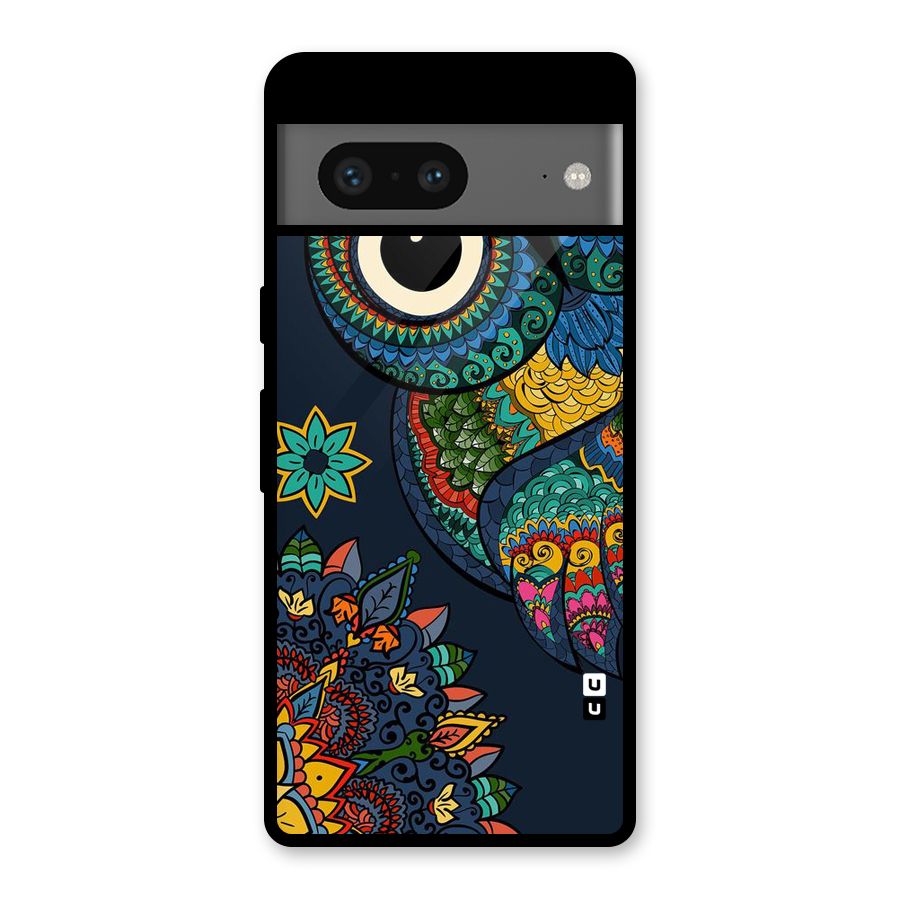 Owl Eyes Glass Back Case for Google Pixel 7