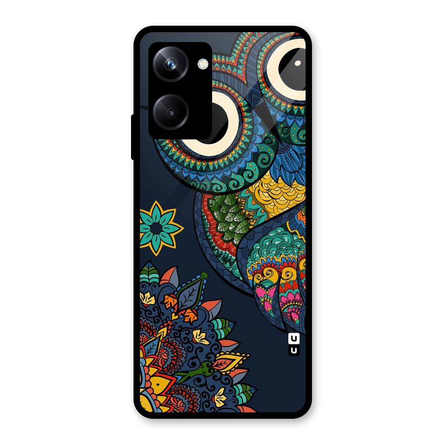 Owl Eyes Glass Back Case for Realme 10 Pro