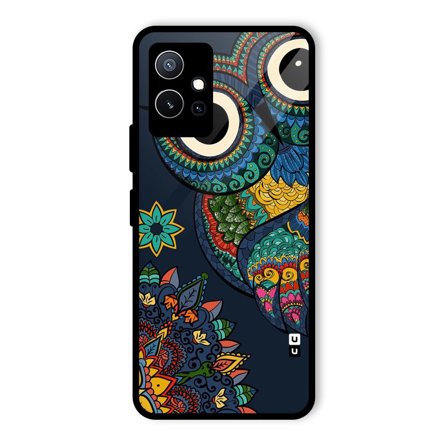 Owl Eyes Glass Back Case for Vivo Y75 5G