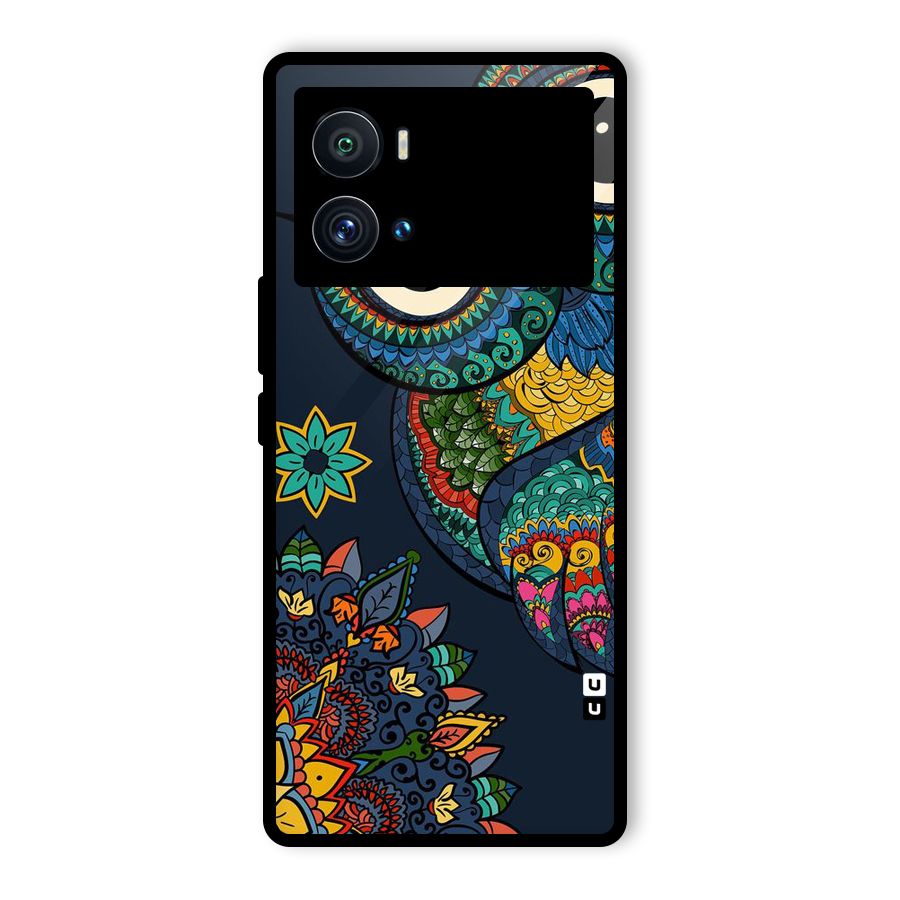 Owl Eyes Glass Back Case for Vivo iQOO 9 Pro