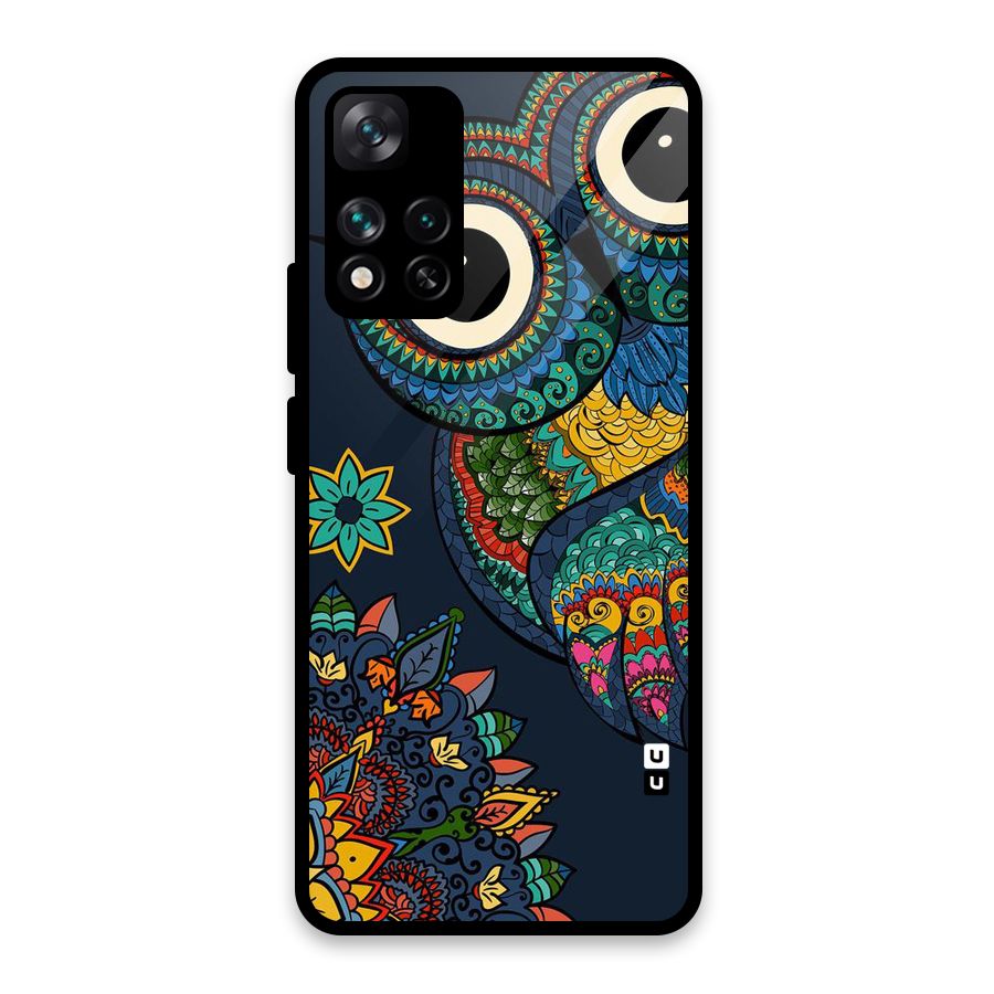 Owl Eyes Glass Back Case for Xiaomi 11i 5G