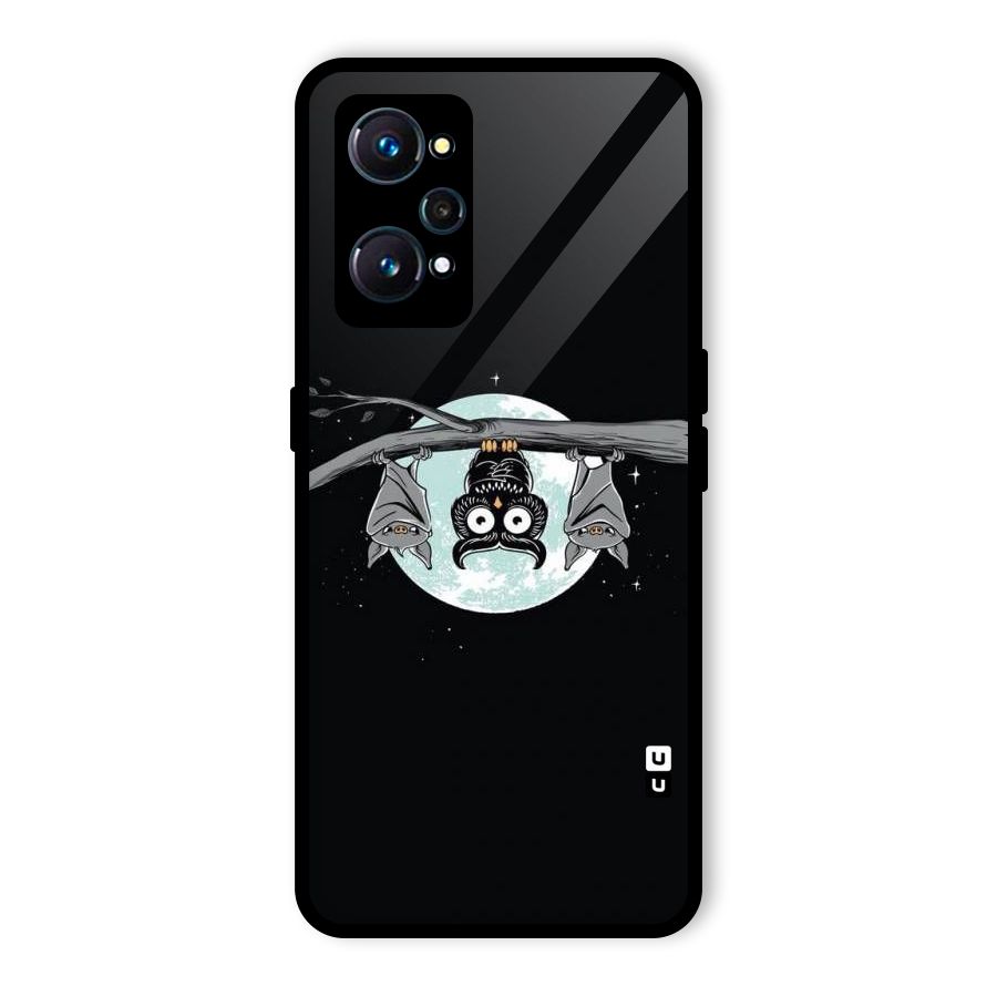 Owl Hanging Glass Back Case for Realme GT 2