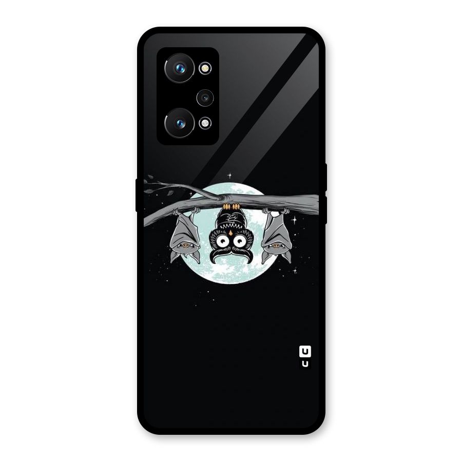 Owl Hanging Glass Back Case for Realme GT Neo 3T